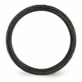 thumbnail image 2 of Titanium Black IP-Plated Hammered 8mm Band Ring 11.5 Size, 2 of 6