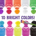 thumbnail image 2 of Crayola Neon Washable Project Paint, 10 Count, 2 of 7