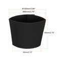 thumbnail image 2 of Unique Bargains Neoprene Insulated Reusable Coffee Tea Cups Sleeve Black, 2 of 6