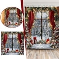 thumbnail image 2 of Fabric Shower Curtain With Reinforced Rustproof For Bathroom And Against Splashes And Leaks Fabric Shower Curtain Liner 60 72 Coastal Shower Curtain Set Clear Shower Curtain Liner Long 96 Thick, 2 of 8