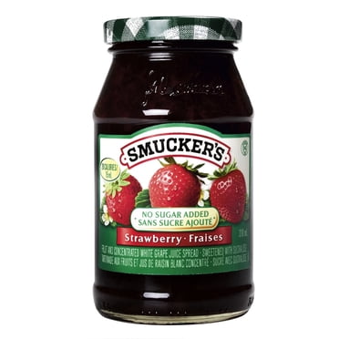 Smucker's No Sugar Added Strawberry Spread 310mL
