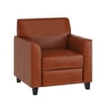 thumbnail image 1 of Fauteuil en cuir cognac de la série HERCULES Diplomat, 1 of 6