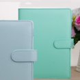 thumbnail image 3 of A5/A6 Synthetic Leather Notebook Binder Refillable 6 Ring Binder Loose Leaf Planner Binder Cover with Magnetic Buckle Closure Professional Binder Organizer for DIY, 3 of 11