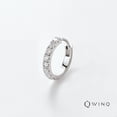thumbnail image 1 of WINQ Single Hoop Single Earring Lab Grown Diamond 14K Gold each, 1 of 6