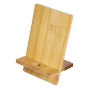 Wooden Phone Stand Tablet Holder Cell Phone Dock: Stand Holder Compatible with Pad Phone 11 Pro Xs Xs Max Xr X 8 7 6 6s Plus 5 5s 5c All iOS and All Android Smartphone Accessories Desktop