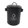 thumbnail image 3 of Farmhouse Storage Jar Vintage Vegetable Storage Container with Ventilation Holes black onions, 3 of 8