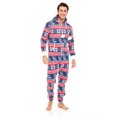 thumbnail image 3 of Combinaison de Pyjama Unisexe pour Hommes Adultes une Pièce Sans Pieds, 3 of 8