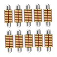 thumbnail image 2 of jinwen 10Pcs Car Interior Light Trunk Light Accessories Light Dome Light Bulbs 36mm, 2 of 9
