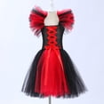thumbnail image 2 of YOUSNH Halloween Tout-Petits Enfants Bébés Filles Magnifique Sorcière Robe Noire Déguisement Fête Tulle Robes Robes pour Filles B_001 4-5 Ans, 2 of 5