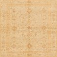 thumbnail image 1 of Ahgly Company Tapis d'Intérieur Carrés Abstraits Orange Tapis de Zone Abstraits, 7 Pieds Carré, 1 of 6