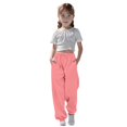 thumbnail image 1 of WENXIAOO Kids Sweatpants Drawstring Sweatpants With Pockets Solid Color Red Pants Kids Boys Sweatpants Size 3-4T, 1 of 6