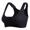 thumbnail image 1 of Timegard Bras for Women No Underwire Plus Size Front Closure X-Strap Back Support Shapewear Seniors Bra, 1 of 5