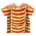thumbnail image 1 of Halloween Pancakes and Syrup Breakfast Costume All Over Toddler T Shirt, 1 of 2