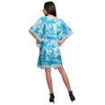 thumbnail image 4 of Moomaya Cutwork Lace Beach Kaftan For Women Printed Bikini Caftan Plus Size, 4 of 4