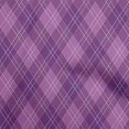 thumbnail image 1 of oneOone Cotton Jersey Purple Fabric Check Fabric For Sewing Printed Craft Fabric By The Yard 58 Inch Wide, 1 of 5