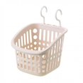 thumbnail image 3 of Plastic Hanging Shower Basket with Hook for Bathroom Kitchen Storage Holder, 3 of 9