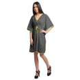 thumbnail image 3 of Moomaya Robe Courte de Caftan de Plage, Robe de Couverture Imprimée, Kaftan pour Femmes, Tenue de Plage, Couverture, 3 of 4