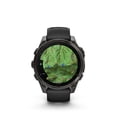 thumbnail image 4 of Garmin fēnix® 8 AMOLED Display Sapphire Lens GPS Smartwatch - 47-mm - Carbon Grey DLC Titanium Bezel with Black/Pebble Grey Silicone Band, 4 of 11