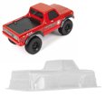 thumbnail image 4 of Pickup Truck Body Shells, Lifelike Cool Wheel Base 125mm RC Car Body Shells  For 1:24 Tracked Vehicle Blue,Red,Yellow,Transparent, 4 of 8