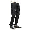 thumbnail image 2 of Pantalon Homme Design Pantalon Homme Couleur Unie Pantalon Décontracté à Cordon de Serrage Pantalon de Randonnée Pantalon de Travail Pantalon de Vêtements d'Extérieur pour Homme Mode, 2 of 6