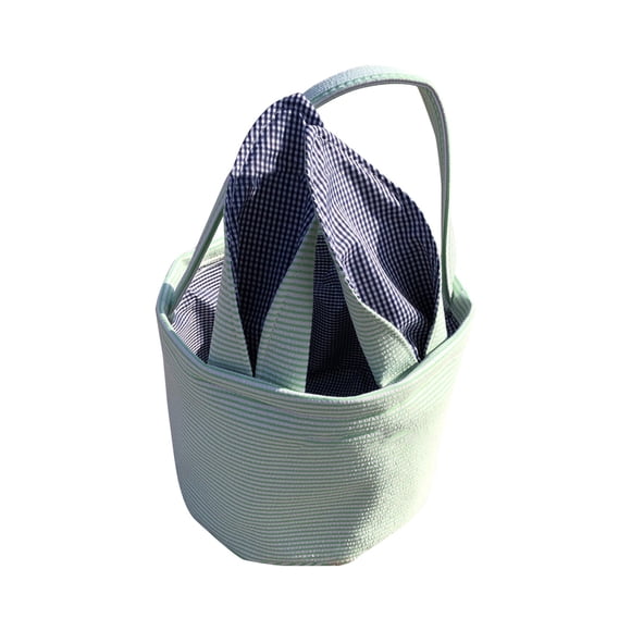 Cute Easter Rabbit Cloth Basket Candy Eggs Buckets Party Decoration For Kids