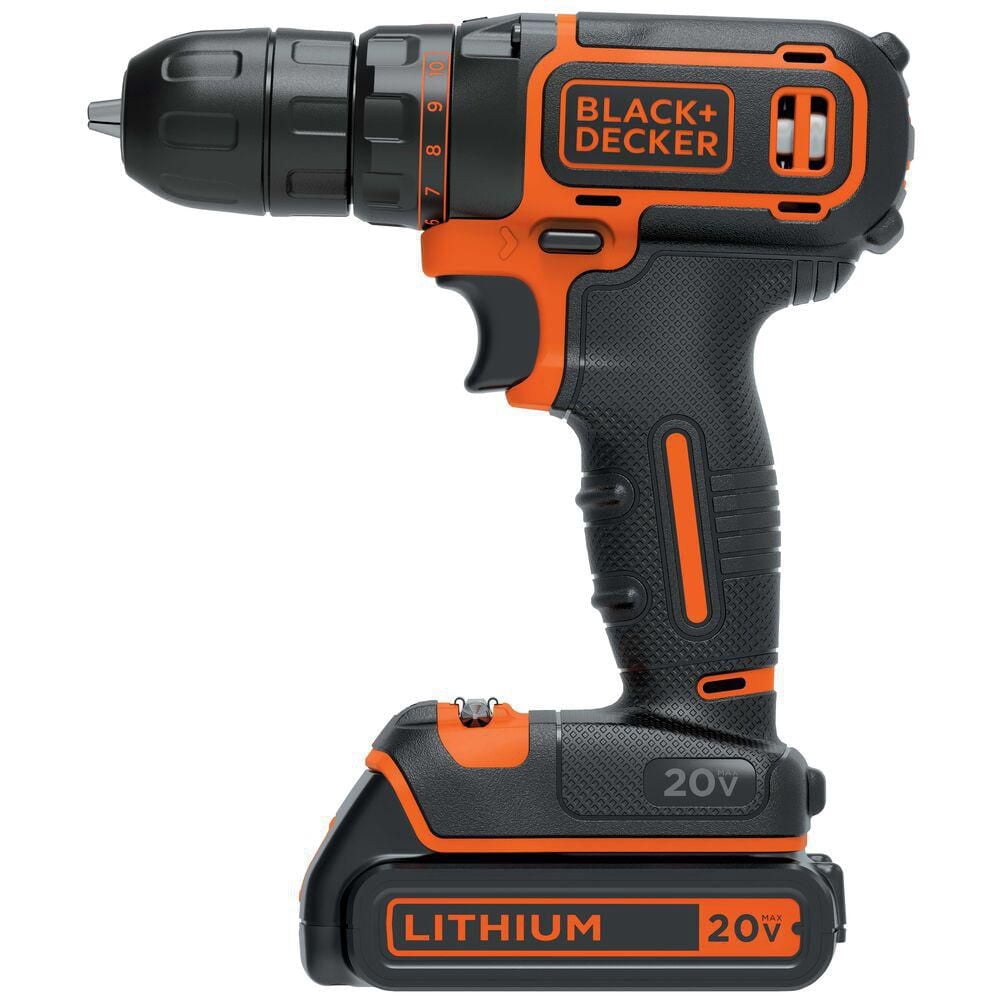 BLACK+DECKER 20V MAX* Cordless Powerconnect Drill/Driver