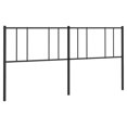 thumbnail image 2 of vidaXL Metal Headboard Black 193 cm, 2 of 5