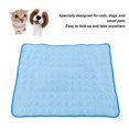 thumbnail image 3 of Pet Cooling Mat Breathable Folding Reusable Summer Self Cooling Cushion For Dogs Cats L, 3 of 8