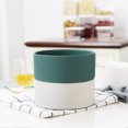 thumbnail image 3 of Ceramic Bowl Creative Salad Bowl Porcelain Dessert Saucer Fruit Bowl Tableware (White), 3 of 8