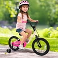 thumbnail image 2 of Costway 16-Inch Kids Bicycle with Adjustable Seat Front Handbrake & Coaster Brake, 2 of 10
