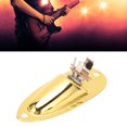 thumbnail image 1 of Metal Boat Style Guitar Input Jack With String Fixators, 6.35mm Jack, For Electric Guitars, 1 of 8