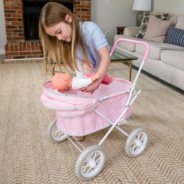 Hopscotch Lane My Baby Doll's Luxury Pram Stroller - Walmart.ca