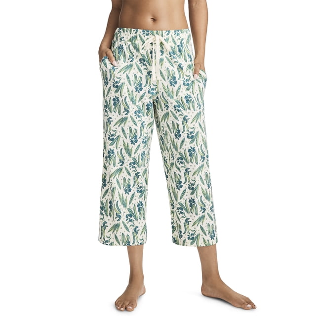 Jockey Pantalon Capri Extensible en Coton Biologique pour Femmes