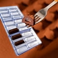 thumbnail image 4 of Chocolate Mold Candy DIY Mold 18 Diamond Shaped Clear Candy Maker Mould Used for Homemade Cake Decoration Teaching Props (oval), 4 of 9