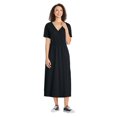 thumbnail image 2 of Robe cache-cœur mi-longueur George pour femmes, 2 of 6