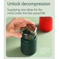 thumbnail image 4 of Automatic Toothpick Dispenser with Transparent Lid, ABS Material Holds 80 Picks, Hygienic One-Touch Dispensing for Home, Office, or Restaurant Use Hzhnb | Plastic, White, 4 of 9