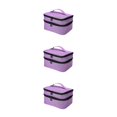 thumbnail image 4 of Redempat Sacs de Rangement pour Vernis à Ongles en Polyester pour un 3Set violet Robuste et Durable au Quotidien, 4 of 6