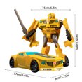 thumbnail image 2 of Transformers: 40th Anniversary Transformer Toys Optimus Prime Bumblebee Megatron Action Figure,Transformers Series Converting Robot,Transformer Action Figures Christmas Gifts for Kids - 7.4", 2 of 2