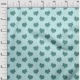 thumbnail image 2 of oneOone Georgette Viscose Fabric Rabbit Block Print Fabric By Yard 42 Inch Wide, 2 of 4