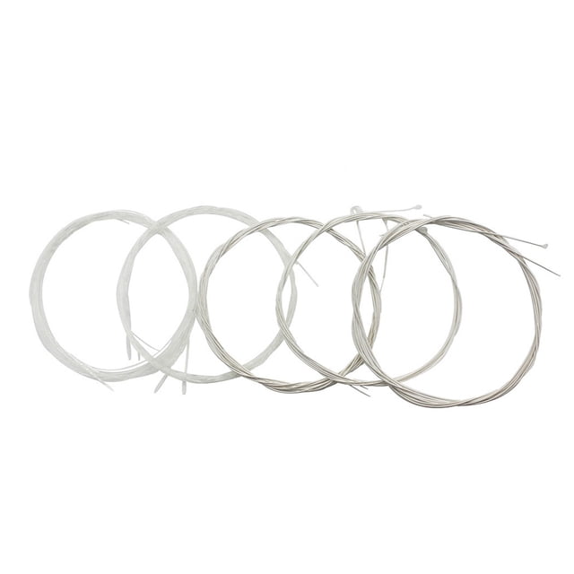 Oud Strings Set, 10 /11 /12 Strings Durable Nylon Silver Plated Copper Alloy Oud String Repalcement For Guitar Ukulele