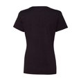 thumbnail image 2 of Hanes T-Shirt à Col en V Nano-T pour Femmes, P, Noir, 2 of 2