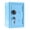 Blue, variant on 7.1x4.7x3.9in Metal Money Safe - Dual Lock Savings Box with Key & Password (Birthday/Christmas Gift)