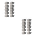 thumbnail image 3 of Thinsony Golf Head Covers PU Portable Protector Travel Athlete Golf for Training Gray Small 10 Pcs 2Set, 3 of 6