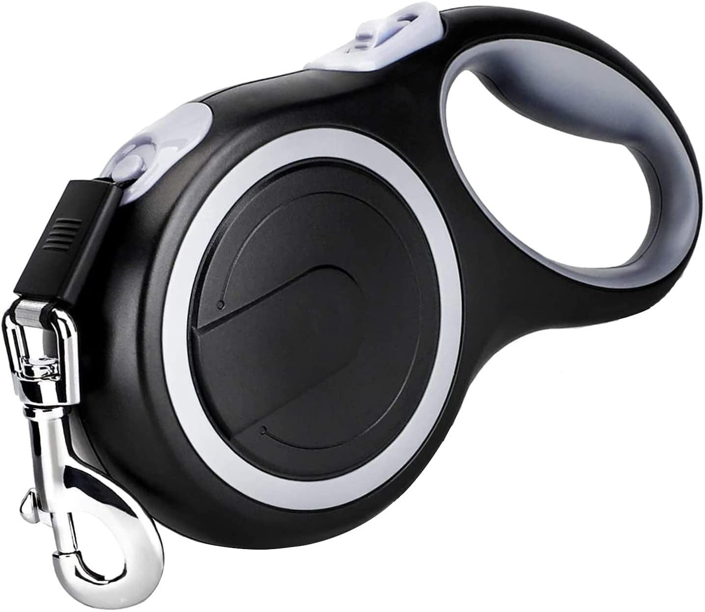 26Ft Retractable Dog Leash, Heavy Duty Great Leash for Dog up to 110 lbs, Anti-Slip Rubberized Handle, One-Handed Brake, Strong Nylon Tape, Tangle Free