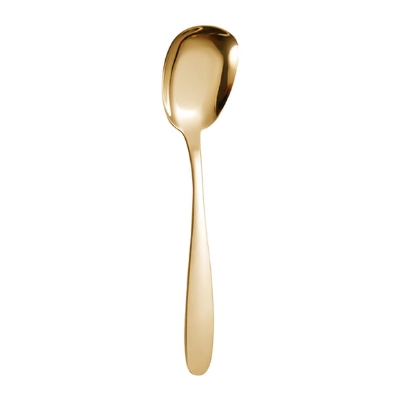 Amzcrzy Kitchen Supplies, Spoons, Kitchen Gadgets, Kitchen Utensils Set, Stainless Steel Spoon Flat Bottom Spoon Dessert Spoon Rice Spoon flat bottom spoon