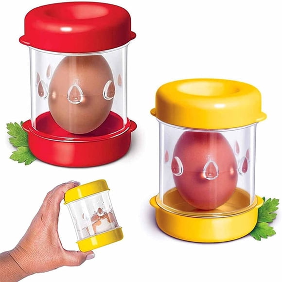 2pcs Boiled Egg Peeler Manually Boiled Egg Peeler, Egg Cracking Tool, Kitchen Gadgets Tools Egg Peeler