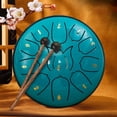 thumbnail image 4 of Birdeem 6-Inch 11 Tone Childrens Hand Drum Forget Worry Drum Adult Hand Disc Drum, 4 of 5