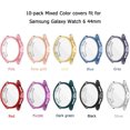 thumbnail image 4 of KOMI [10Pack] for Samsung Galaxy Watch 6 Screen Protector Case 44mm, Soft TPU Protective Film Full Protection Face Cover, Galaxy Watch 6 Bumper Guard Frame Accessories for Women Men, 4 of 5