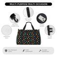 thumbnail image 4 of Vsdgher Solar System Planets Space Pattern Unisex Hand Travel Bag,Foldable Travel Duffel BagsTravel Essentials Sport Gym Bag,Overnight Travel Duffel Bag with Adjustable Strap, 4 of 7