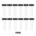thumbnail image 3 of keepw 12pieces Convenient And Practical Plant Labels For Garden Plants Metal Plant Label Garden Markers black 1Set, 3 of 6